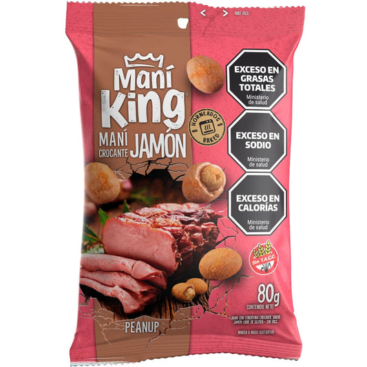 Mani King Crocante Jamon - 80 g