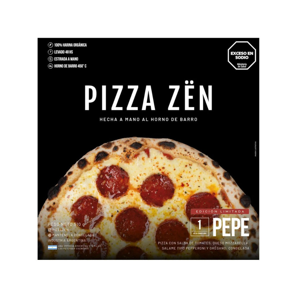Pizza Zën Peperoni - 550 gr
