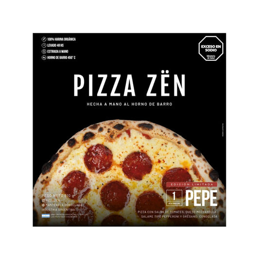 Pizza Zën Peperoni - 550 gr