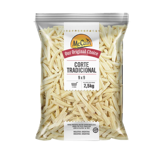 Papas McCain Corte Tradicional - 2500 gr